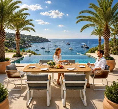 Salle à Manger WING - Design Italien Pininfarina pour Vos Espaces Extérieurs en Martinique, Guadeloupe et Saint Martin