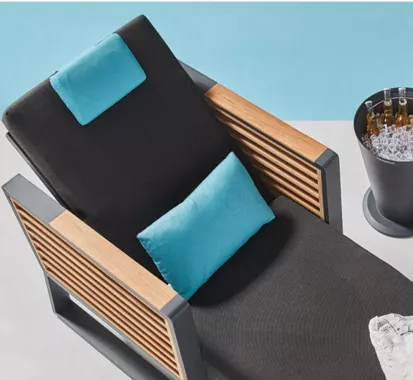 Bain de soleil NEW YORK – Élégance contemporaine et confort absolu pour vos extérieurs antillais