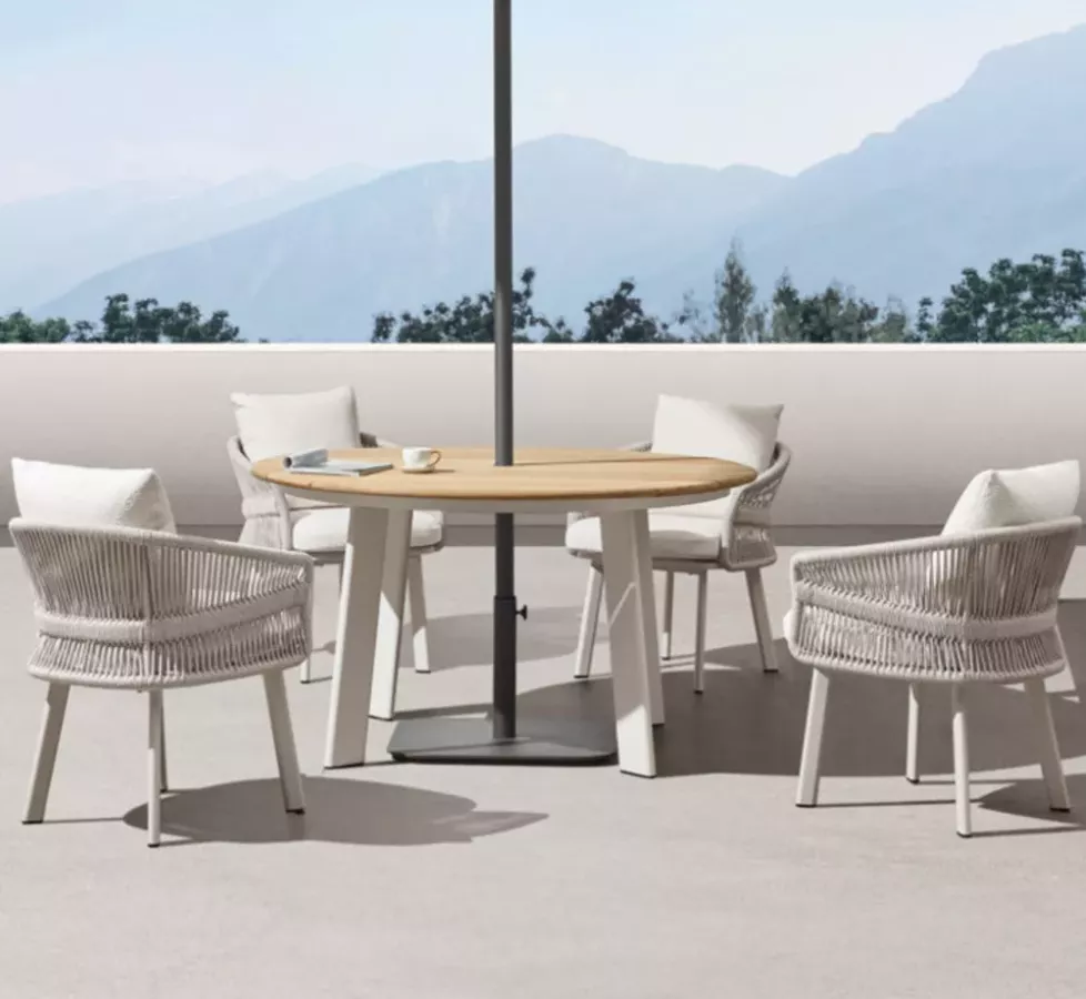 TABLE RONDE AIO AVEC 4 FAUTEUILS CLAUDIO BELLINI TABLE RONDE AIO AVEC 4 FAUTEUILS CLAUDIO BELLINI