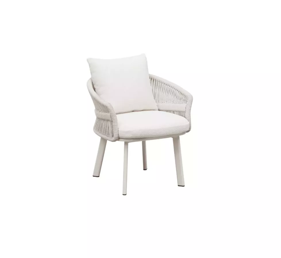 Fauteuil AIO – Aluminium & corde design Bellini Antilles