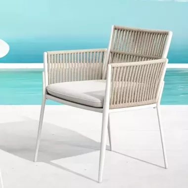 copy of ENSEMBLE TABLE DE JARDIN & 4 FAUTEUILS - HASTIA