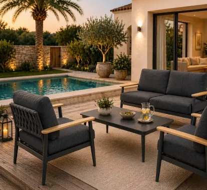 copy of SALON DE JARDIN ALU & CORDE ÉLÉGANCE CRÈME – MALIA